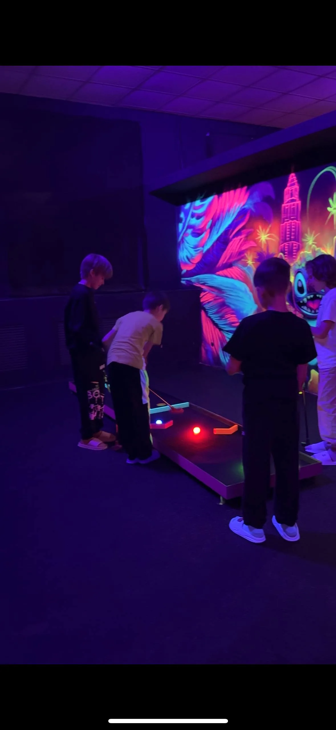 день рождения в Light Golf Омск