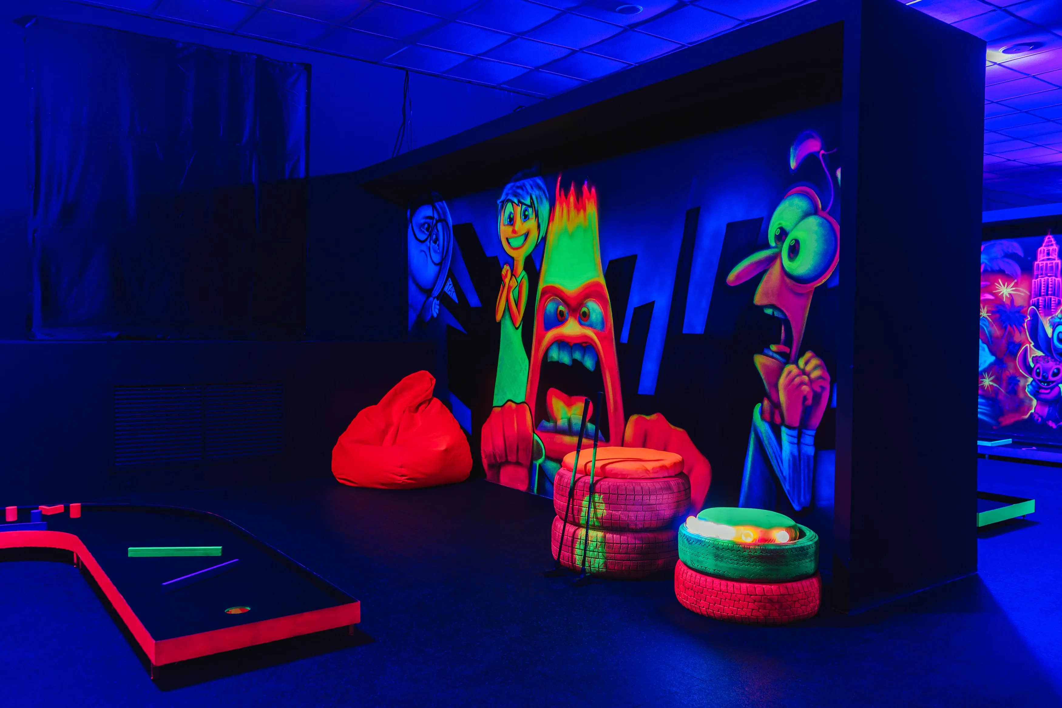 развлечения Light Golf Омск