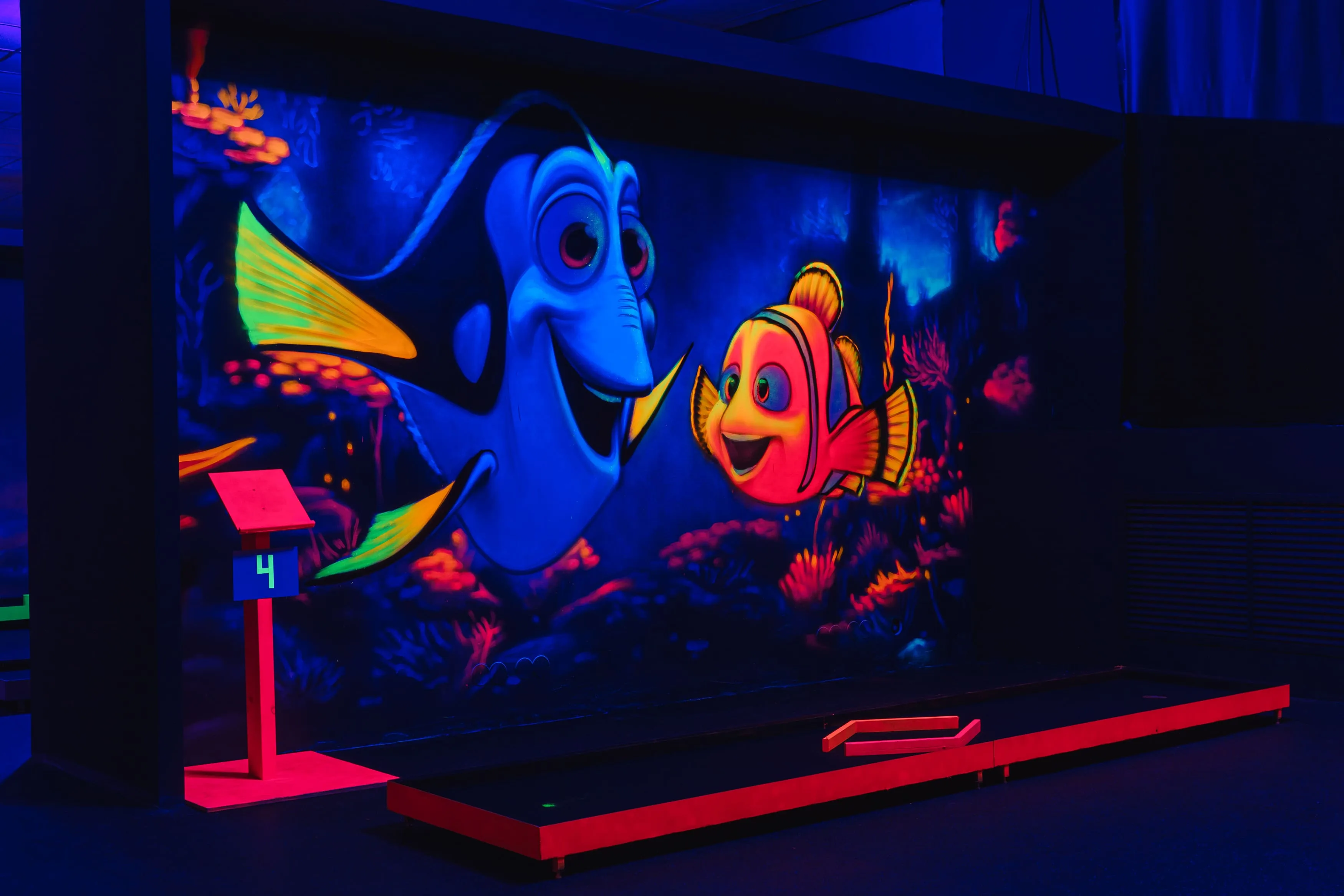 детские развлечения Light Golf